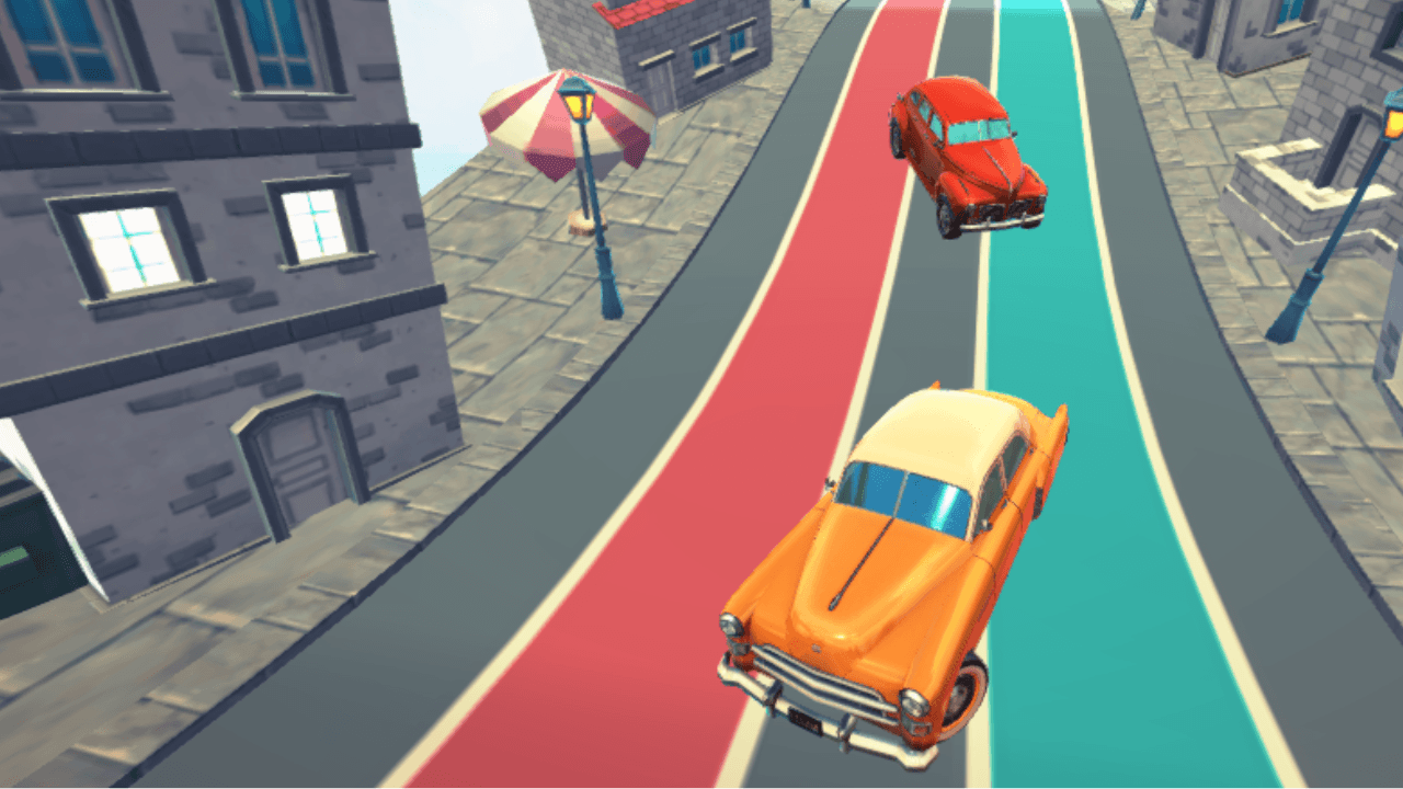 2 Player Crazy Racer